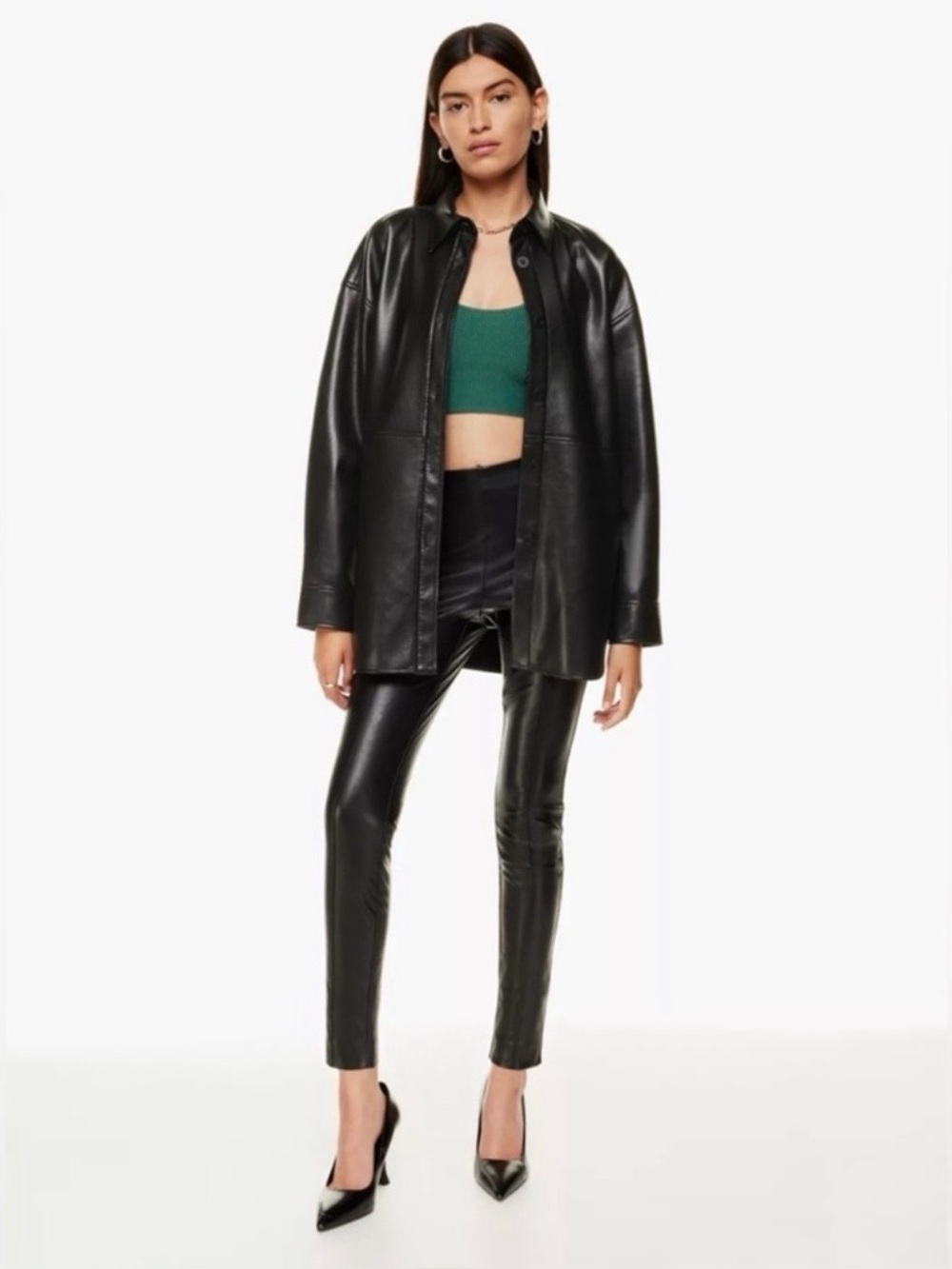 Aritzia Babaton Leather jacket - size L